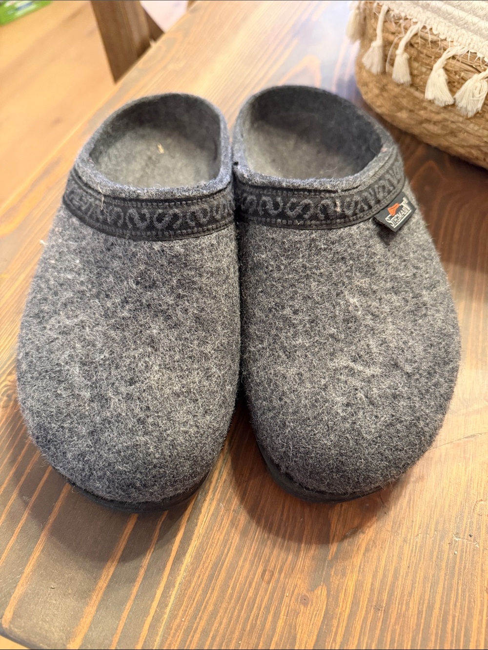 Stegmann Gray Slip-On Comfort Shoes - Picture 4 of 5